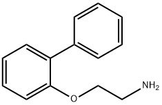 2-(联苯-2-氧基)-乙胺 结构式
