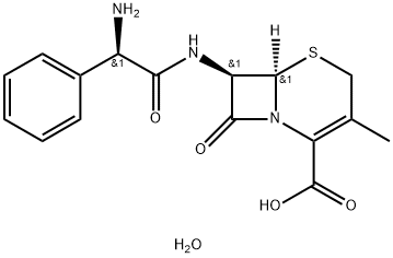 头孢氨苄 结构式