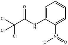 2,2,2-Trichloro-N-(2-nitrophenyl)acetamide 结构式