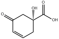 3-Cyclohexene-1-carboxylicacid,1-hydroxy-5-oxo-,(1R)-(9CI) 结构式