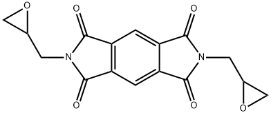 2,6-双(环氧乙烷-2-基甲基)吡咯并[3,4-F]异吲哚-1,3,5,7(2H,6H)-四酮 结构式