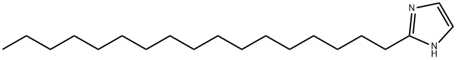 2-十七烷基咪唑 结构式