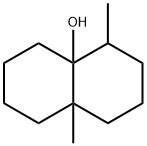 八氢-4,8A-二甲基-4A(2H)-萘酚 结构式