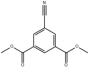 5-氰基间苯二甲酸二甲酯 结构式