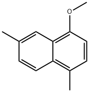 Naphthalene, 4-methoxy-1,6-dimethyl- (8CI,9CI) 结构式