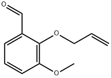 3-甲氧基-2-丙-2-烯氧基-苯甲醛 结构式