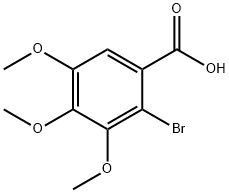 2-溴-3,4,5-三甲氧基苯甲酸 结构式