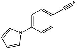 4-(1H-吡咯-1-基)苯甲腈 结构式