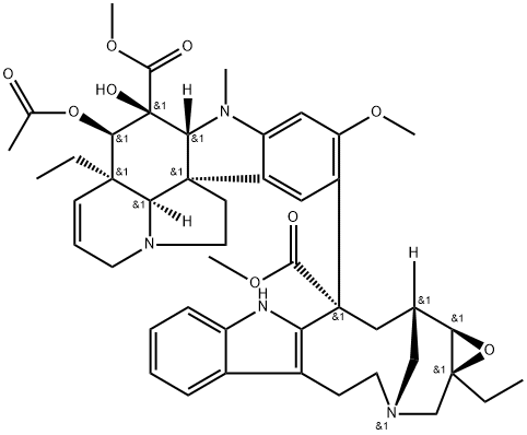 长春素 结构式