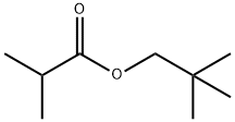 Propanoic acid, 2-Methyl-, 2,2-diMethylpropyl ester 结构式