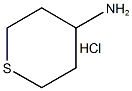 4-氨基四氢噻喃盐酸盐 结构式