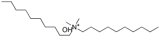 DIDECYL DIMETHYLAMMONIUM HYDROXIDE 结构式