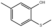 6-(Methylthio)-m-cresol 结构式