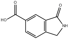 3-氧代异吲哚啉-5-羧酸 结构式