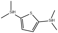 2,5-双(二甲基甲硅烷基)噻吩 结构式