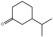 3-Isopropylcyclohexanone 结构式