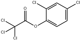 2,4-Dichlorophenol trichloroacetate 结构式