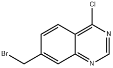 7-BROMOMETHYL-4-CHLORO-QUINAZOLINE
 结构式