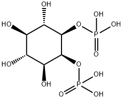 inositol 3,4-bisphosphate 结构式