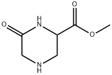 6-氧代哌嗪-2-羧酸甲酯 结构式