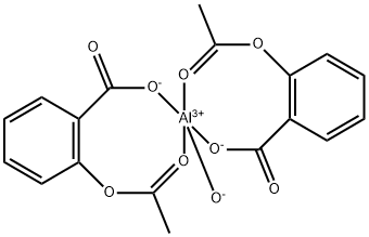 乙酰水杨酸铝 结构式