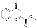 2,4-二氧代-4-吡啶-3-丁酸甲酯 结构式