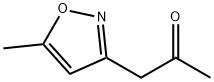 2-Propanone, 1-(5-methyl-3-isoxazolyl)- (8CI) 结构式