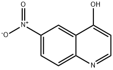 4-羟基-6-硝基喹啉 结构式
