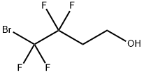 4-溴-3,3,4,4-四氟-1-丁醇 结构式