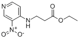 ETHYL 3-(3-NITROPYRIDIN-4-YLAMINO)PROPIONATE 结构式