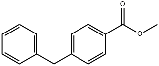 METHYL 4-BENZYLBENZOATE 结构式