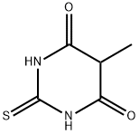 5-METHYL-2-THIOXO-DIHYDROPYRIMIDINE-4,6(1H,5H)-DIONE 结构式