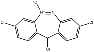 11H-Dibenzo[c,f][1,2]diazepin-11-ol, 3,8-dichloro-, 5-oxide 结构式