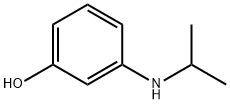 m-(isopropylamino)phenol  结构式