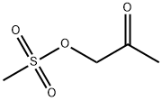 1-methylsulfonyloxypropan-2-one 结构式