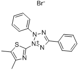 溴化噻唑蓝四氮唑 结构式