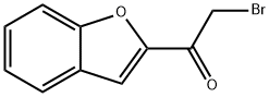 1-(1-苯并呋喃-2-基)-2-溴乙酮 结构式