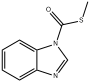 1-Benzimidazolecarboxylicacid,thio-,S-methylester(8CI) 结构式