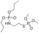 Phosphorothioic acid S-[2-(dipropoxyphosphinylamino)ethyl]O,O-dimethyl ester 结构式