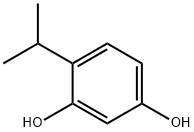 4-异丙基苯-1,3-二醇 结构式