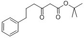 BETA-OXO-BENZENEHEXANOIC ACID 1,1-DIMETHYLETHYL ESTER 结构式