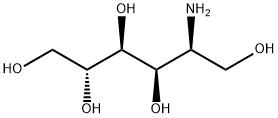 2-氨基-2-脱氧葡萄糖醇 结构式