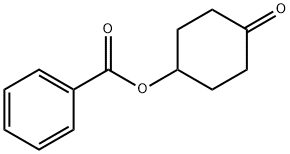 4-(苯甲酰氧基)环己酮 结构式