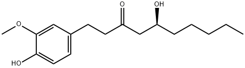 6-姜酚 结构式
