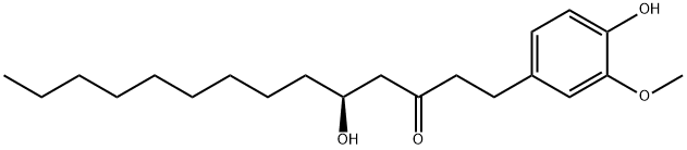 10-姜酮醇 结构式