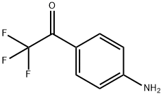 1-(4-氨基苯基)-2,2,2-三氟代乙烷-1-酮 结构式