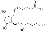 人前列腺素F2(PGF2)ELISA试剂盒 结构式