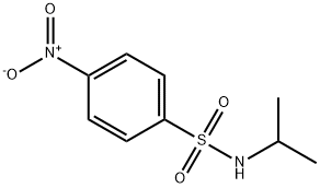N-异丙基-4-硝基苯磺酰胺 结构式