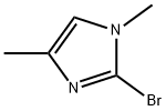 2-溴-1,4-二甲基-1H-咪唑 结构式