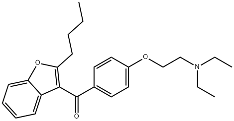 胺碘酮杂质A 结构式